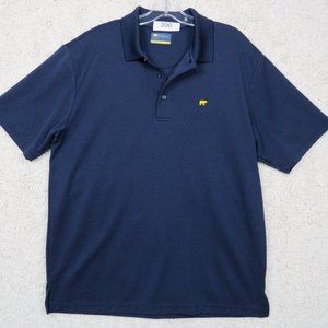 Jack Nicklaus* Men's Short Sleeve Straight Hem Golf Polo Shirt~‎ Size Large